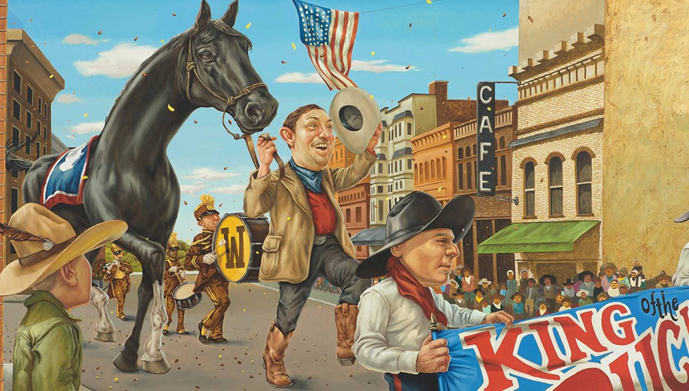 Children's Book Design Stage Rowdy Randy Wild West Show